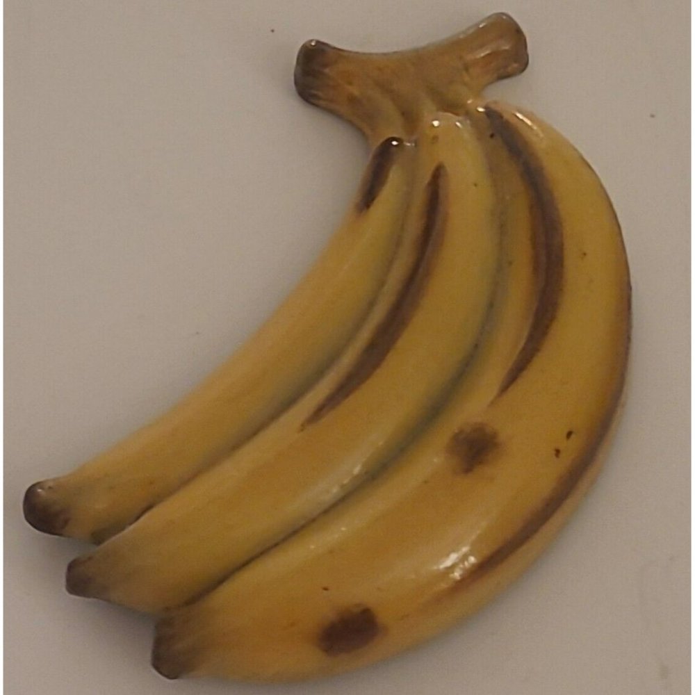 Vintage Plastic Bananas Refrigerator‎ Magnet